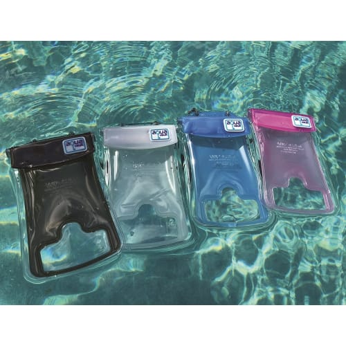 AquaVault® 100 % Impermeable, Flotante, Caja Universal para Teléfono, Negro
